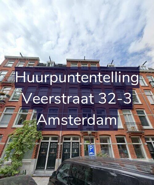 Foto gevel Huurpuntentelling voor Veerstraat 32-3, Amsterdam