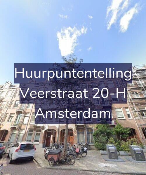 Foto gevel Huurpuntentelling voor Veerstraat 20-H, Amsterdam