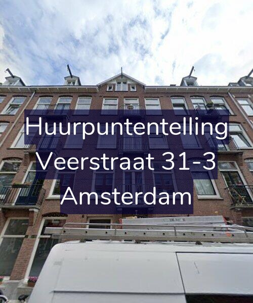 Foto gevel Huurpuntentelling voor Veerstraat 31-3, Amsterdam