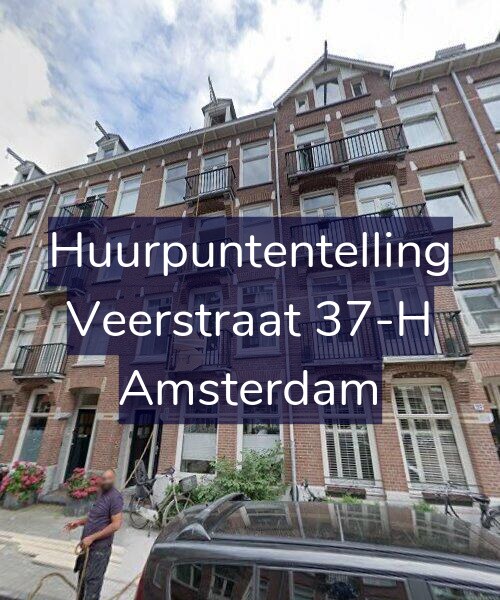 Foto gevel Huurpuntentelling voor Veerstraat 37-H, Amsterdam