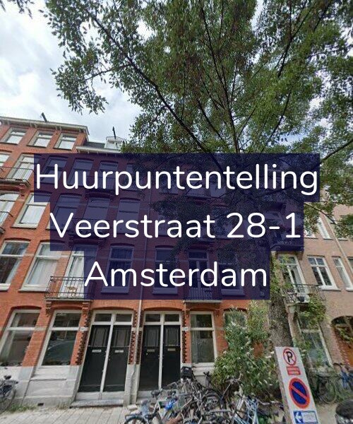 Foto gevel Huurpuntentelling voor Veerstraat 28-1, Amsterdam