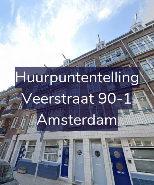 Foto gevel Huurpuntentelling voor Veerstraat 90-1, Amsterdam
