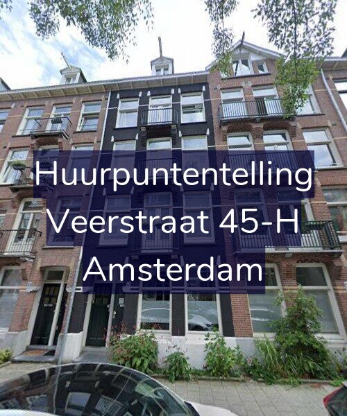 Foto gevel Huurpuntentelling voor Veerstraat 45-H, Amsterdam