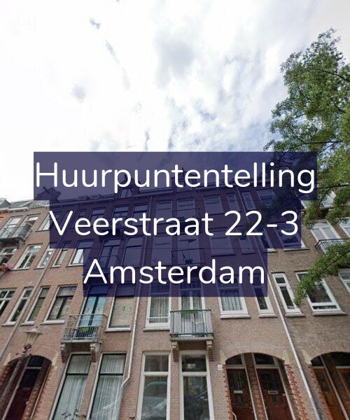 Foto gevel Huurpuntentelling voor Veerstraat 22-3, Amsterdam