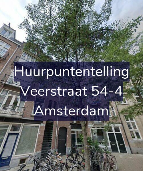 Foto gevel Huurpuntentelling voor Veerstraat 54-4, Amsterdam