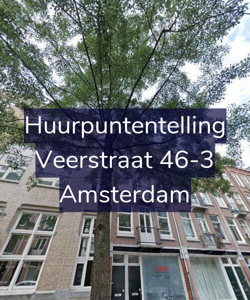 Foto gevel Huurpuntentelling voor Veerstraat 46-3, Amsterdam