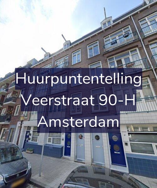 Foto gevel Huurpuntentelling voor Veerstraat 90-H, Amsterdam