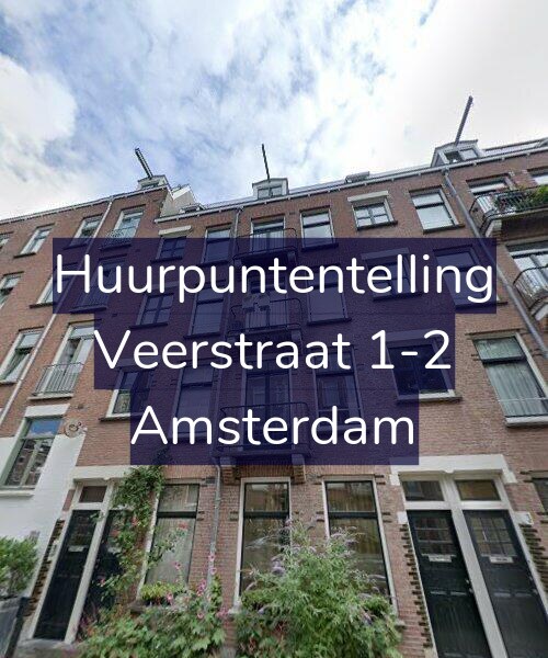 Foto gevel Huurpuntentelling voor Veerstraat 1-2, Amsterdam