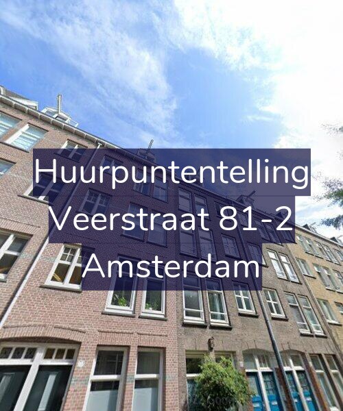 Foto gevel Huurpuntentelling voor Veerstraat 81-2, Amsterdam