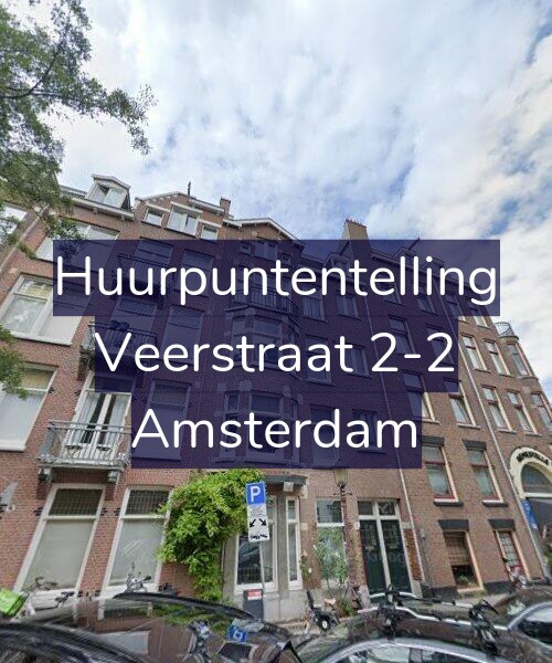 Foto gevel Huurpuntentelling voor Veerstraat 2-2, Amsterdam
