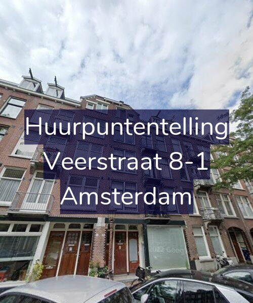 Foto gevel Huurpuntentelling voor Veerstraat 8-1, Amsterdam