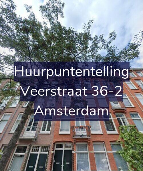 Foto gevel Huurpuntentelling voor Veerstraat 36-2, Amsterdam