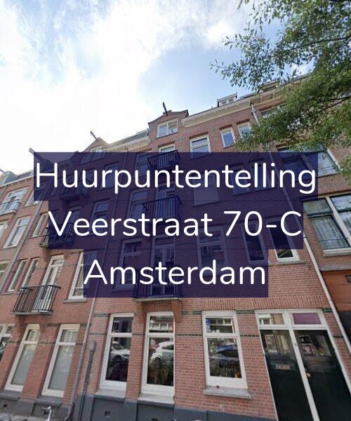 Foto gevel Huurpuntentelling voor Veerstraat 70-C, Amsterdam