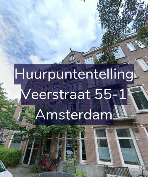 Foto gevel Huurpuntentelling voor Veerstraat 55-1, Amsterdam