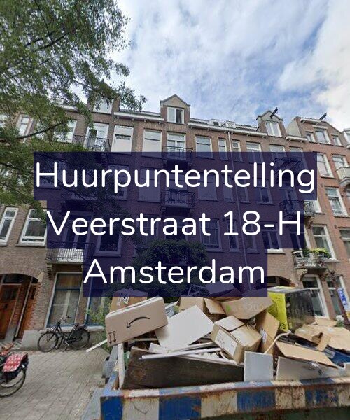 Foto gevel Huurpuntentelling voor Veerstraat 18-H, Amsterdam
