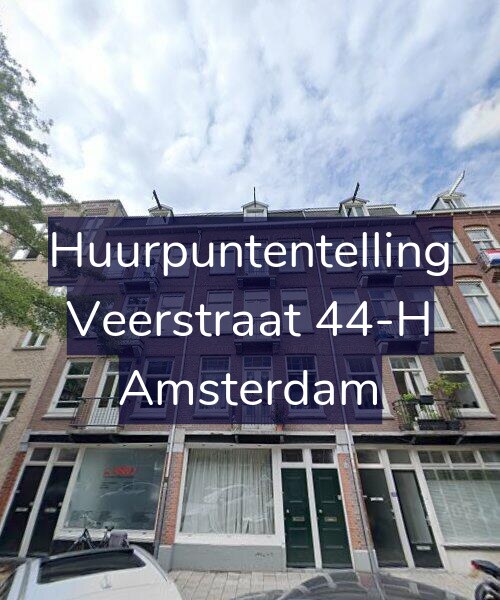 Foto gevel Huurpuntentelling voor Veerstraat 44-H, Amsterdam