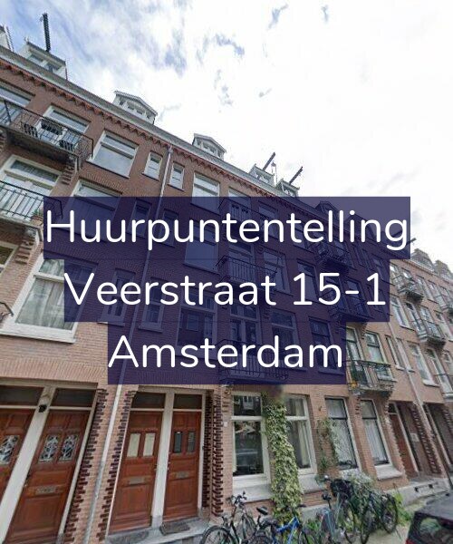Foto gevel Huurpuntentelling voor Veerstraat 15-1, Amsterdam
