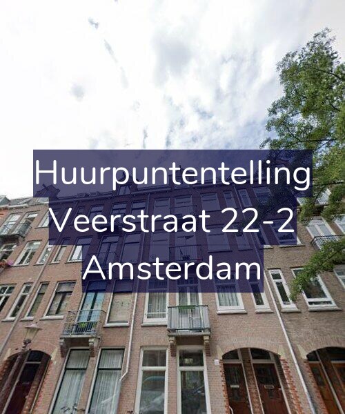 Foto gevel Huurpuntentelling voor Veerstraat 22-2, Amsterdam