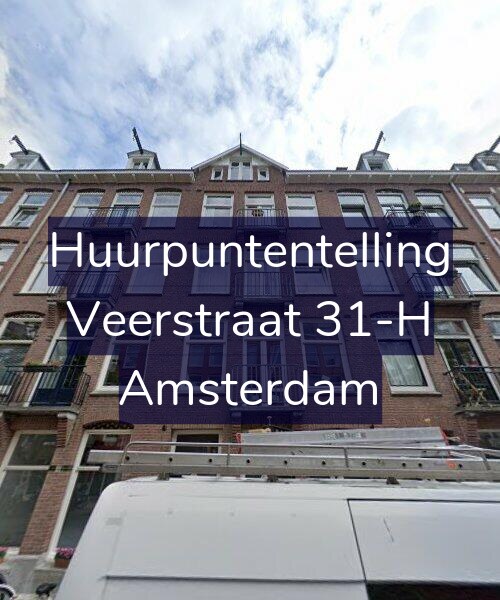 Foto gevel Huurpuntentelling voor Veerstraat 31-H, Amsterdam