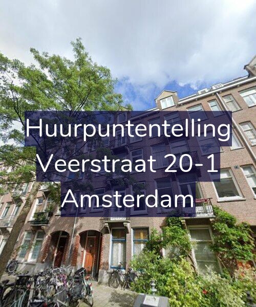 Foto gevel Huurpuntentelling voor Veerstraat 20-1, Amsterdam