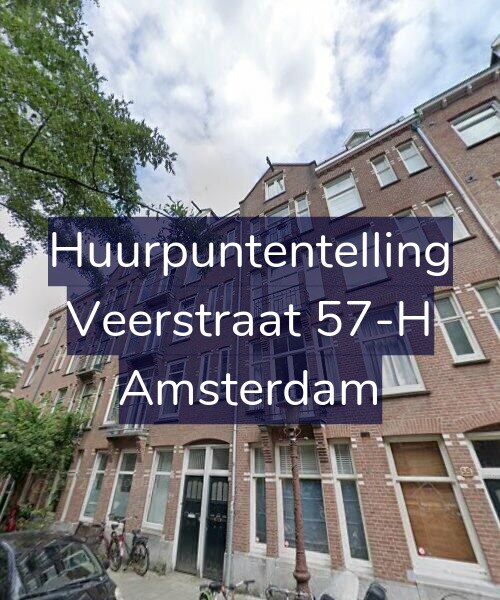 Foto gevel Huurpuntentelling voor Veerstraat 57-H, Amsterdam