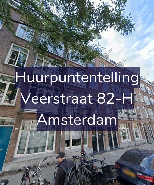 Foto gevel Huurpuntentelling voor Veerstraat 82-H, Amsterdam