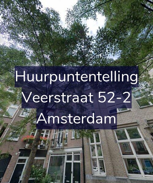 Foto gevel Huurpuntentelling voor Veerstraat 52-2, Amsterdam