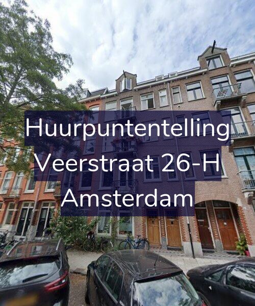 Foto gevel Huurpuntentelling voor Veerstraat 26-H, Amsterdam