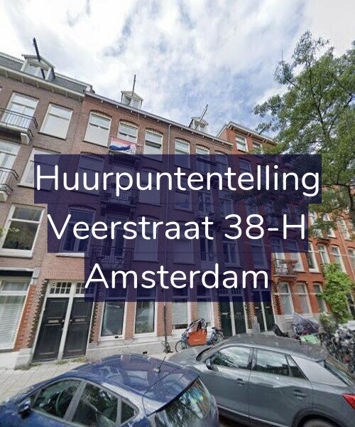 Foto gevel Huurpuntentelling voor Veerstraat 38-H, Amsterdam