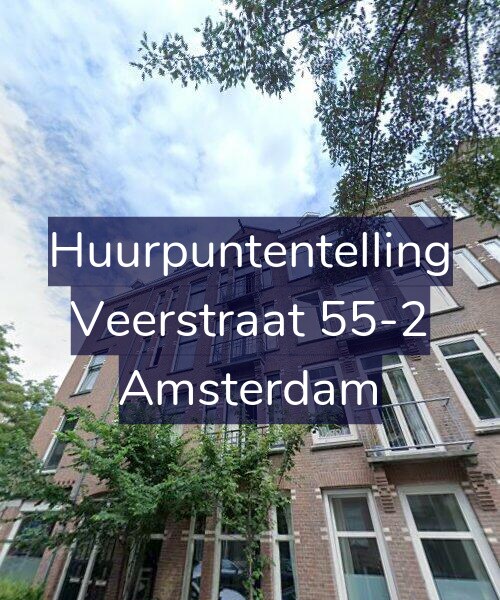 Foto gevel Huurpuntentelling voor Veerstraat 55-2, Amsterdam