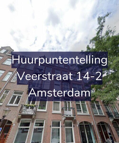 Foto gevel Huurpuntentelling voor Veerstraat 14-2, Amsterdam