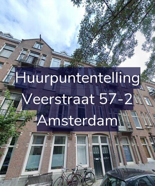 Foto gevel Huurpuntentelling voor Veerstraat 57-2, Amsterdam