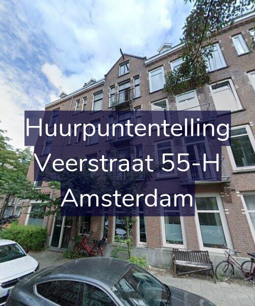 Foto gevel Huurpuntentelling voor Veerstraat 55-H, Amsterdam