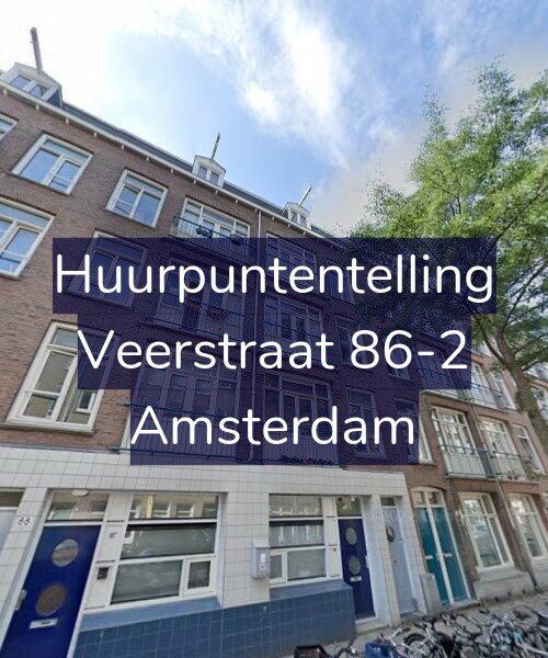 Foto gevel Huurpuntentelling voor Veerstraat 86-2, Amsterdam