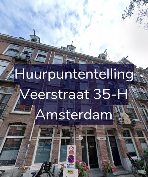 Foto gevel Huurpuntentelling voor Veerstraat 35-H, Amsterdam