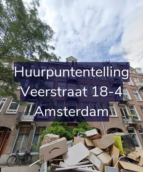 Foto gevel Huurpuntentelling voor Veerstraat 18-4, Amsterdam