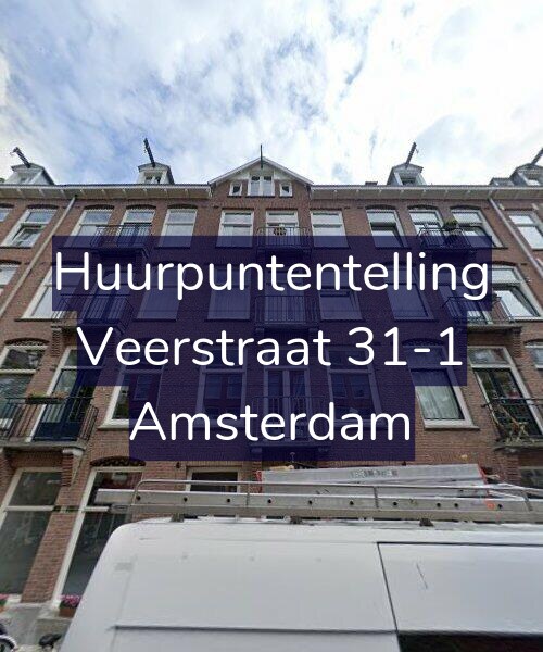 Foto gevel Huurpuntentelling voor Veerstraat 31-1, Amsterdam
