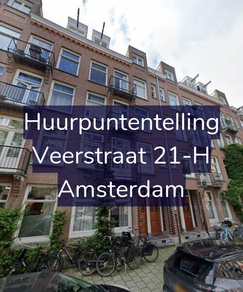 Foto gevel Huurpuntentelling voor Veerstraat 21-H, Amsterdam