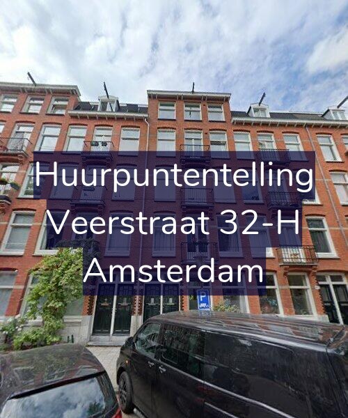 Foto gevel Huurpuntentelling voor Veerstraat 32-H, Amsterdam