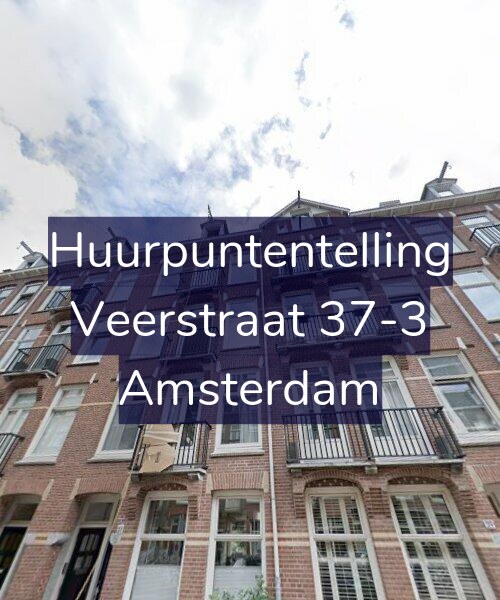 Foto gevel Huurpuntentelling voor Veerstraat 37-3, Amsterdam