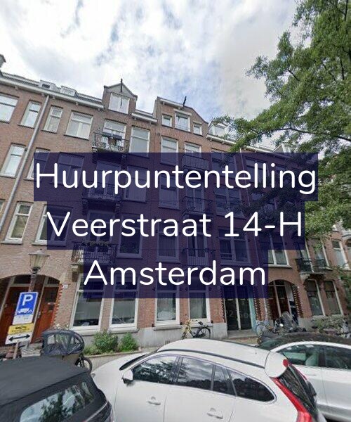 Foto gevel Huurpuntentelling voor Veerstraat 14-H, Amsterdam
