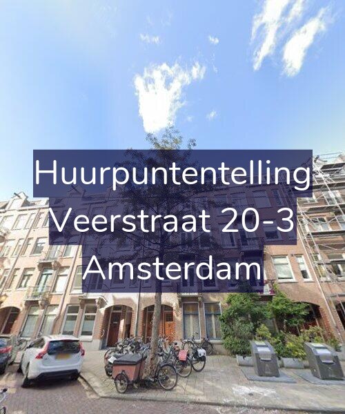 Foto gevel Huurpuntentelling voor Veerstraat 20-3, Amsterdam
