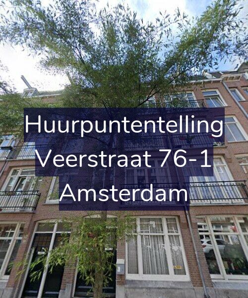 Foto gevel Huurpuntentelling voor Veerstraat 76-1, Amsterdam