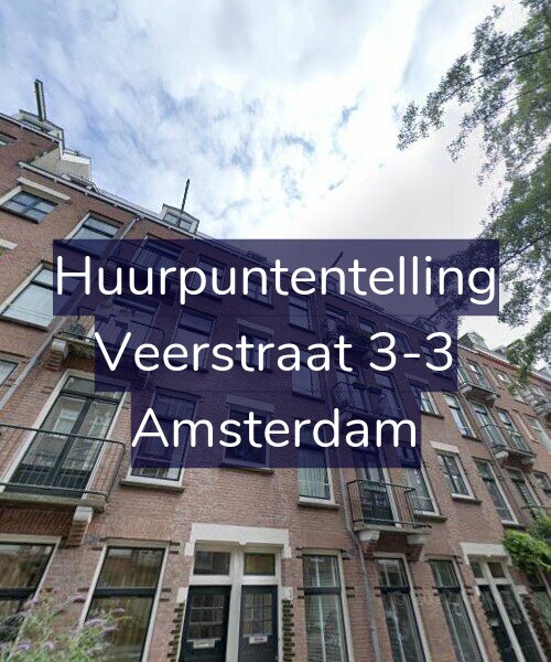 Foto gevel Huurpuntentelling voor Veerstraat 3-3, Amsterdam