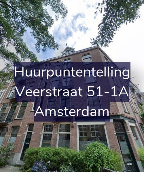 Foto gevel Huurpuntentelling voor Veerstraat 51-1A, Amsterdam