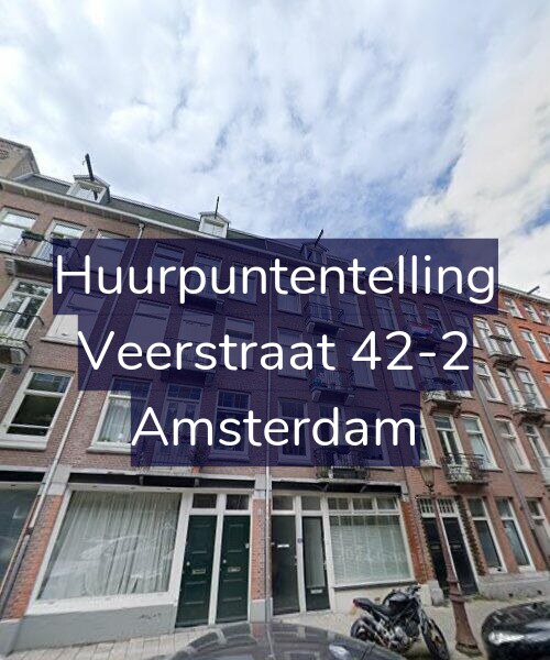 Foto gevel Huurpuntentelling voor Veerstraat 42-2, Amsterdam