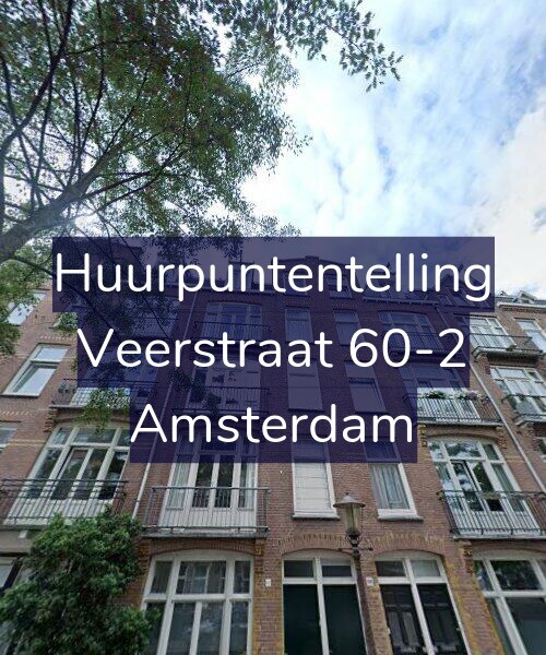 Foto gevel Huurpuntentelling voor Veerstraat 60-2, Amsterdam