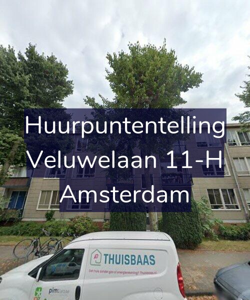 Foto gevel Huurpuntentelling voor Veluwelaan 11-H, Amsterdam