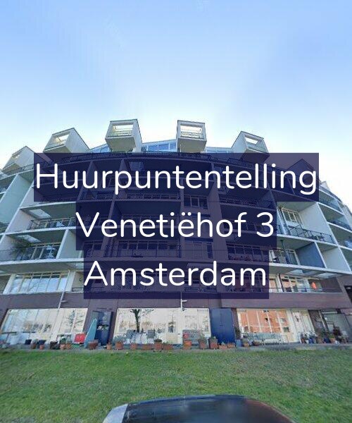 Foto gevel Huurpuntentelling voor Venetiëhof 3, Amsterdam