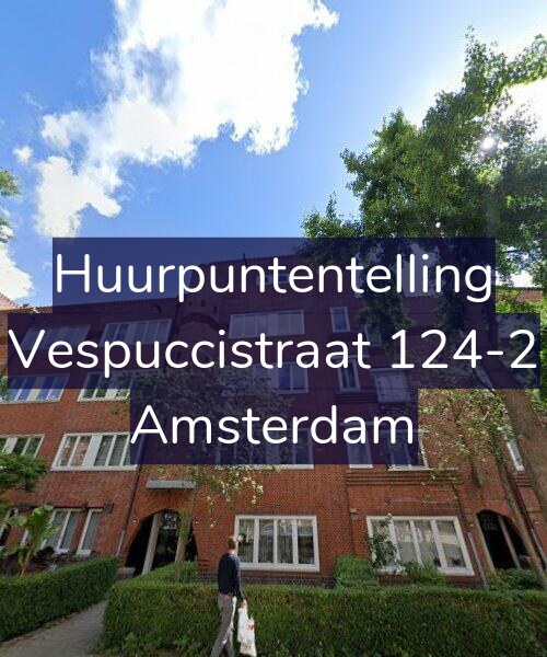 Foto gevel Huurpuntentelling voor Vespuccistraat 124-2, Amsterdam